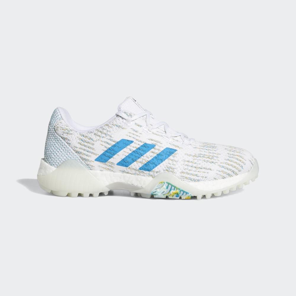Pantofi Golf Adidas CodeChaos Primeblue Dama Romania - Albi/Albastri FU7009